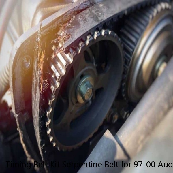 Timing Belt Kit Serpentine Belt for 97-00 Audi Volkswagen 1.8L L4 DOHC 20v
