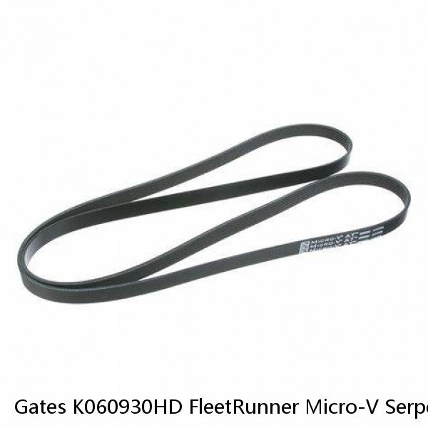 Gates K060930HD FleetRunner Micro-V Serpentine Drive Belt #1 small image