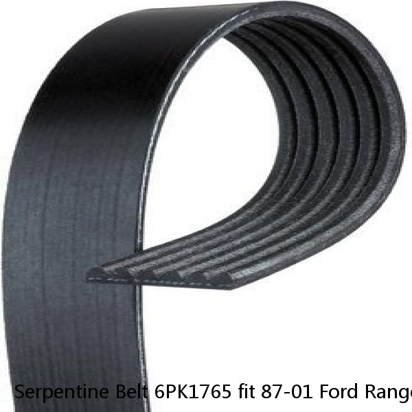 Serpentine Belt 6PK1765 fit 87-01 Ford Ranger Mazda Chevrolet Chrysler Porsche #1 small image
