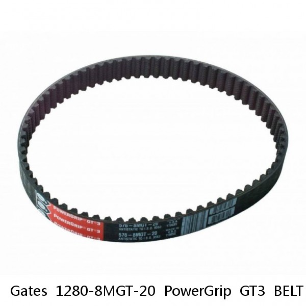 Gates  1280-8MGT-20  PowerGrip  GT3  BELT  #1 small image