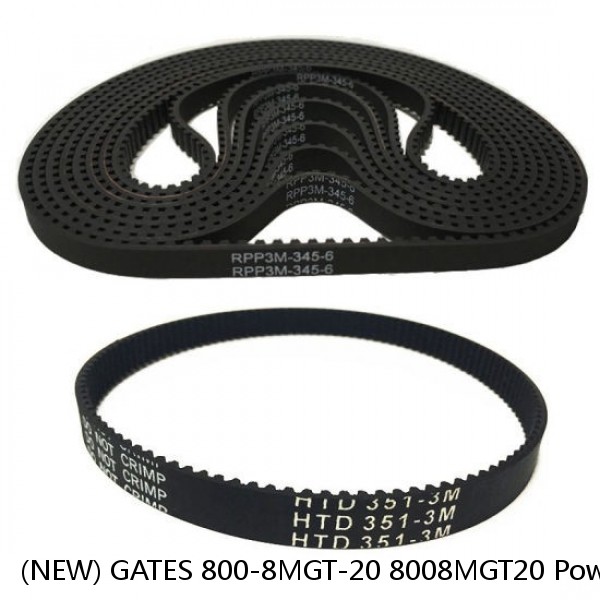 (NEW) GATES 800-8MGT-20 8008MGT20 PowerGrip GT3 USA Timing Belt  #1 small image