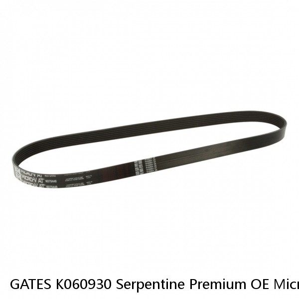 GATES K060930 Serpentine Premium OE Micro-V Belt  #1 image