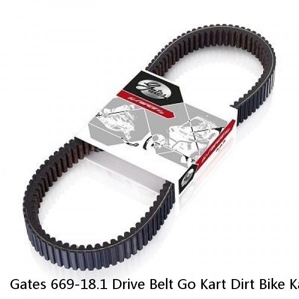 Gates 669-18.1 Drive Belt Go Kart Dirt Bike Karting 50cc GY6 50 139QMB 139QMA #1 image